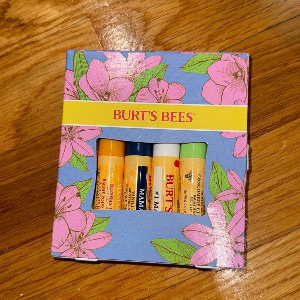 4 Burt’s Bees lip balm